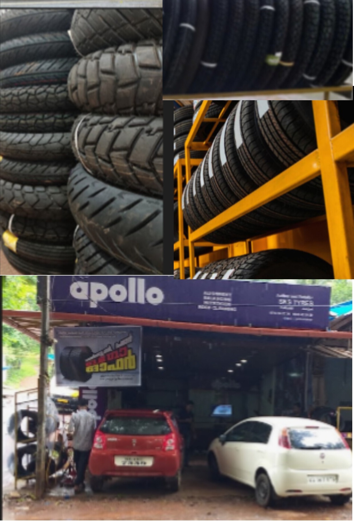 Tyre selling, wheel alignment and all tyre works