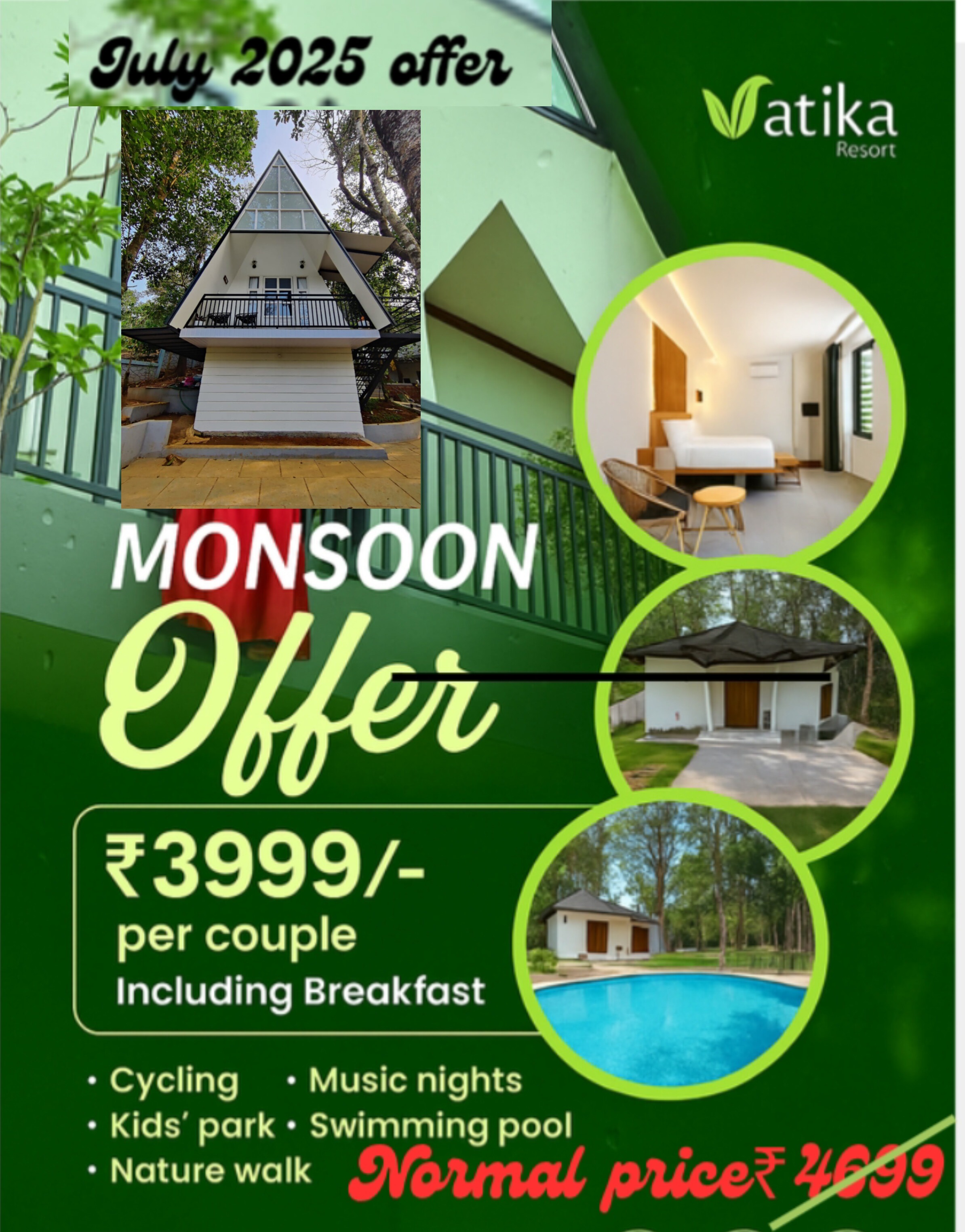 Vatika resort offer booking