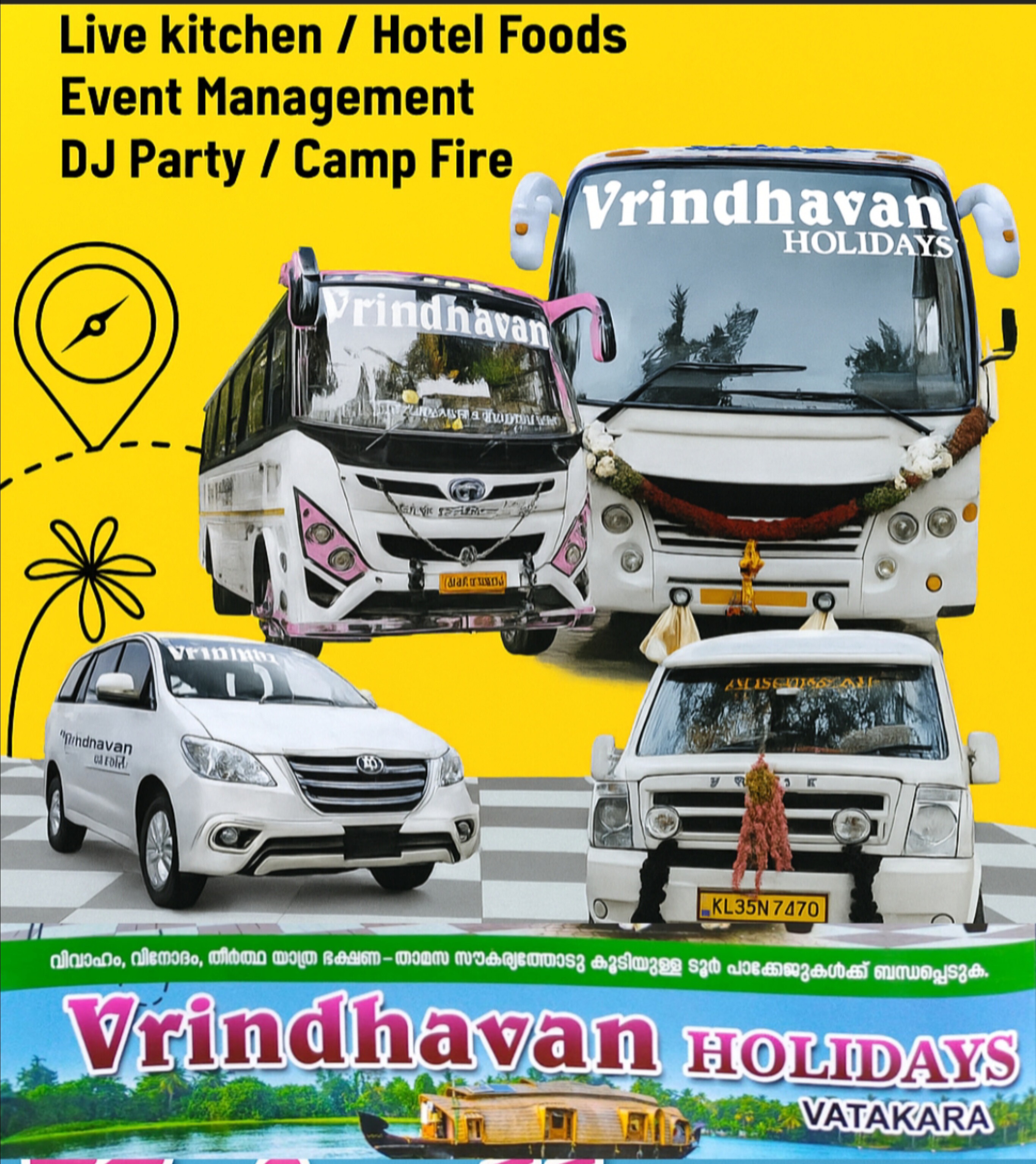  Wedding, Pilgrims, Picnics, Vrindhavan Holidays Vadakara