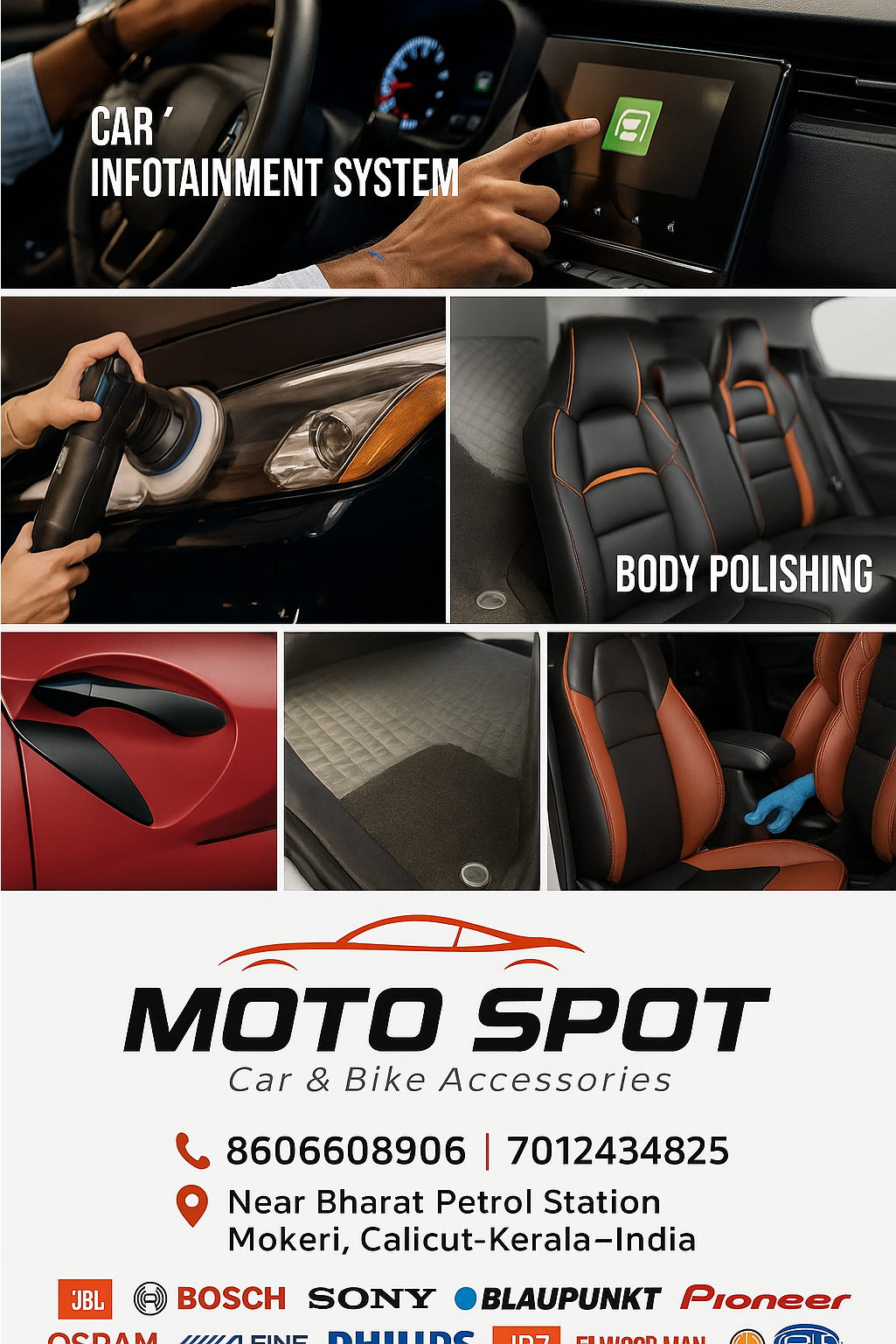 Car & Bike Accessories : MOTO SPOT MOKERI