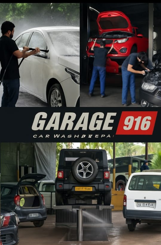 Car Wash  Workshop Chemmarathur memunda: GARAGE 916