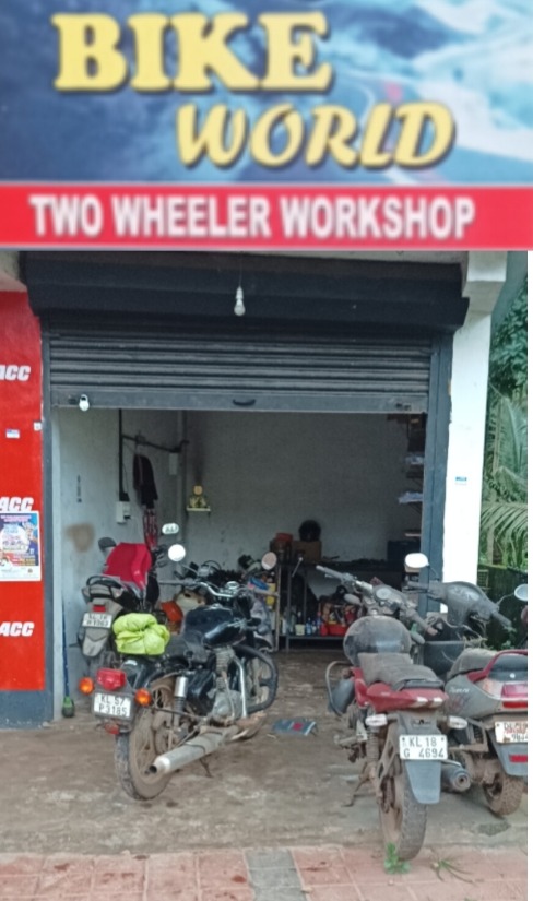 Two wheeler workshop kunnummal: BIKE WORLD