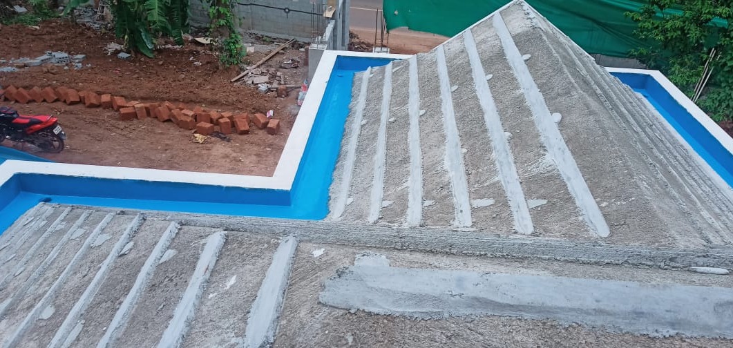 Waterproofing vadakara,fiber glass waterproofing, Vee Kay water proofing solution 