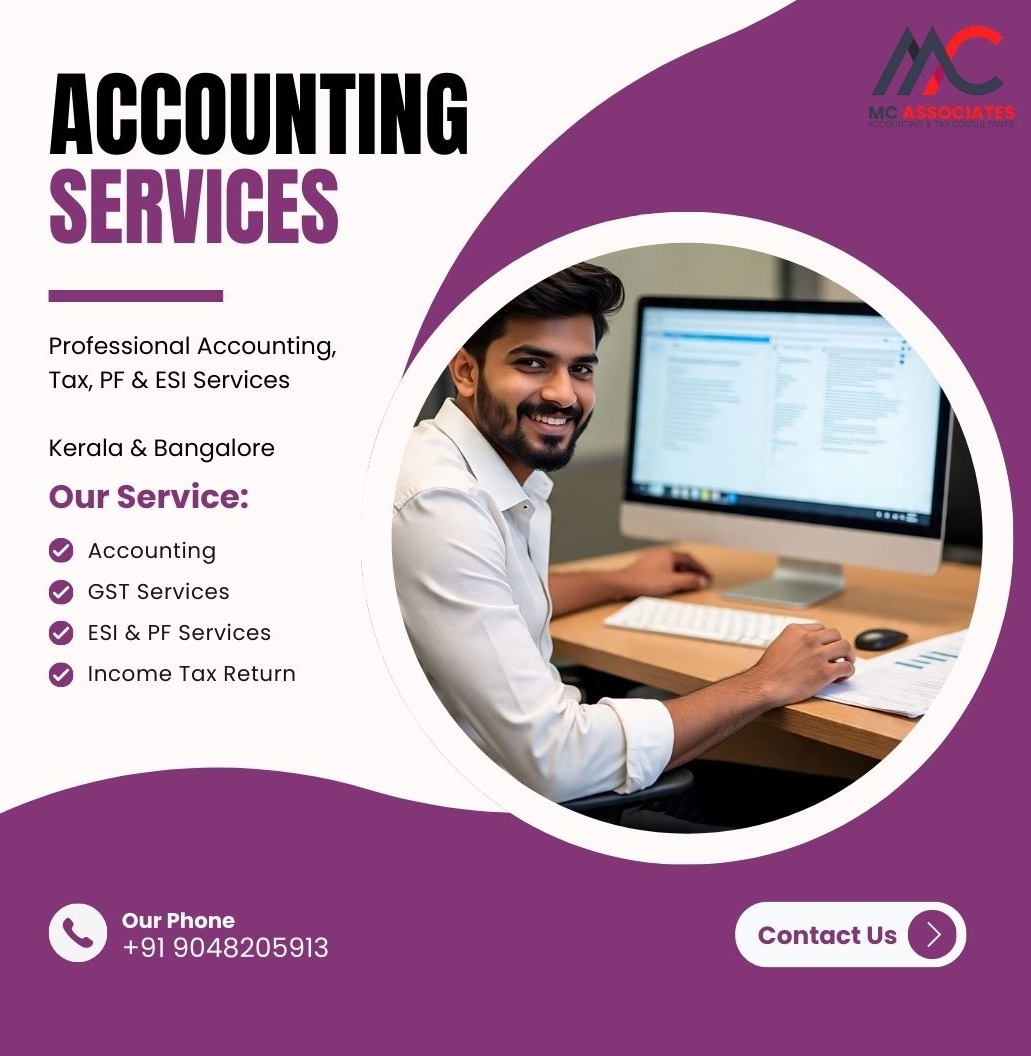 GST,Accounting, Tax Consultants Kallachi : MC Associates
