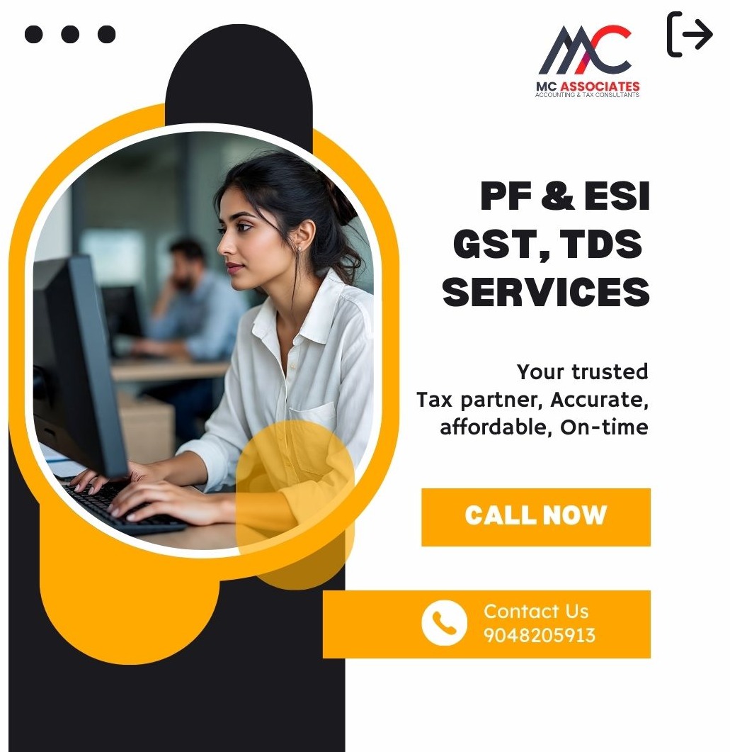 GST,Accounting, Tax Consultants Kallachi : MC Associates