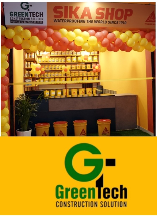 Waterproofing  chemical material vadakara, Greentech construction solution