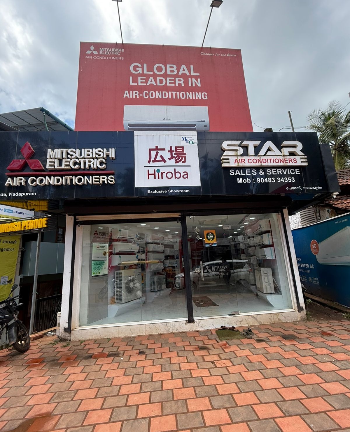 AC service calicut thondayad, mitsubishi, Panasonic, carrier, general, star air conditioners 