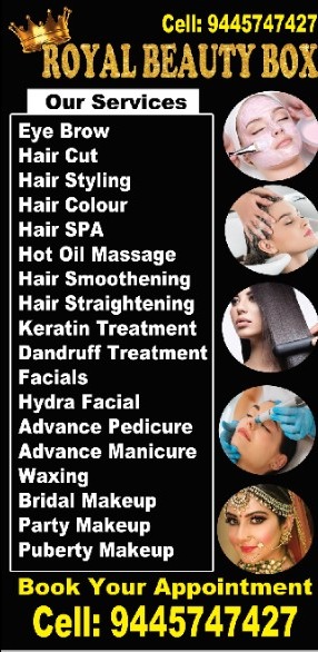 Beauty Parlour Ayanavaram in Chennai mettu street: Royal Beauty Box 