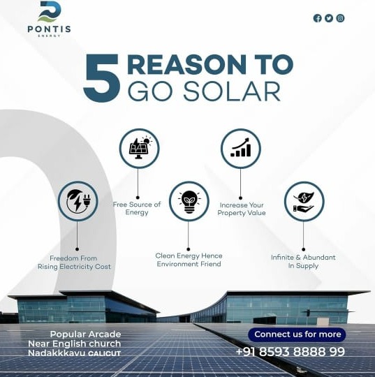 Solar Vadakara, Waaree Dealer Vadakara : Pontis Energy