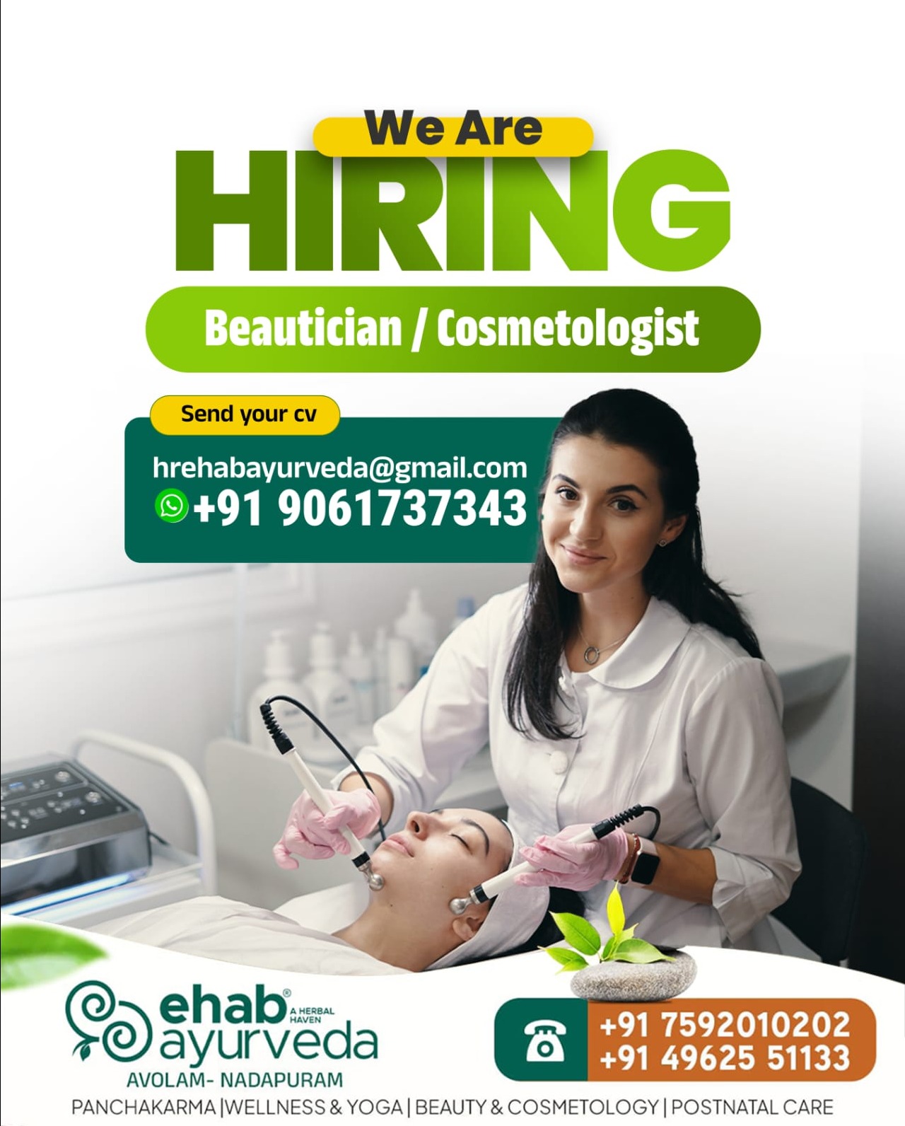 Job opportunity vadakara, job vacancy 