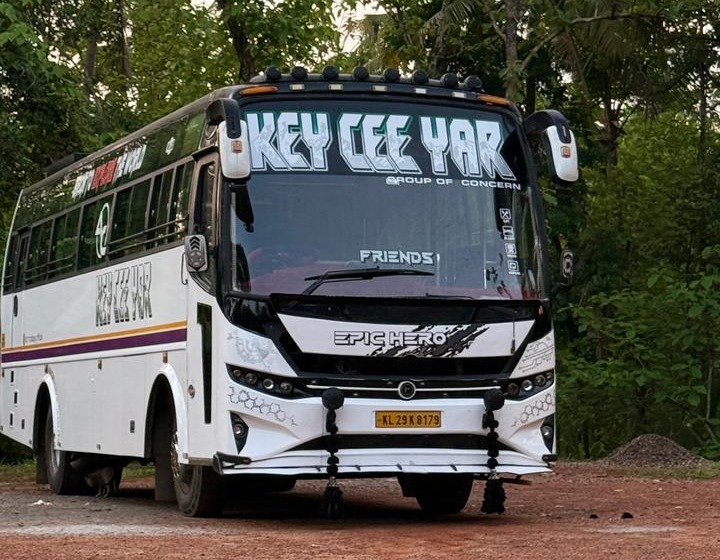 Tourist Bus Nadapuram, vadakara  ,Vanimal / Key Cee Yar 