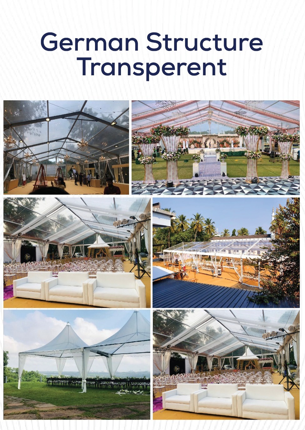 German structure for rent calicut, and all Kerala, Ac for rent calicut,and all kerala, Calicut Decor