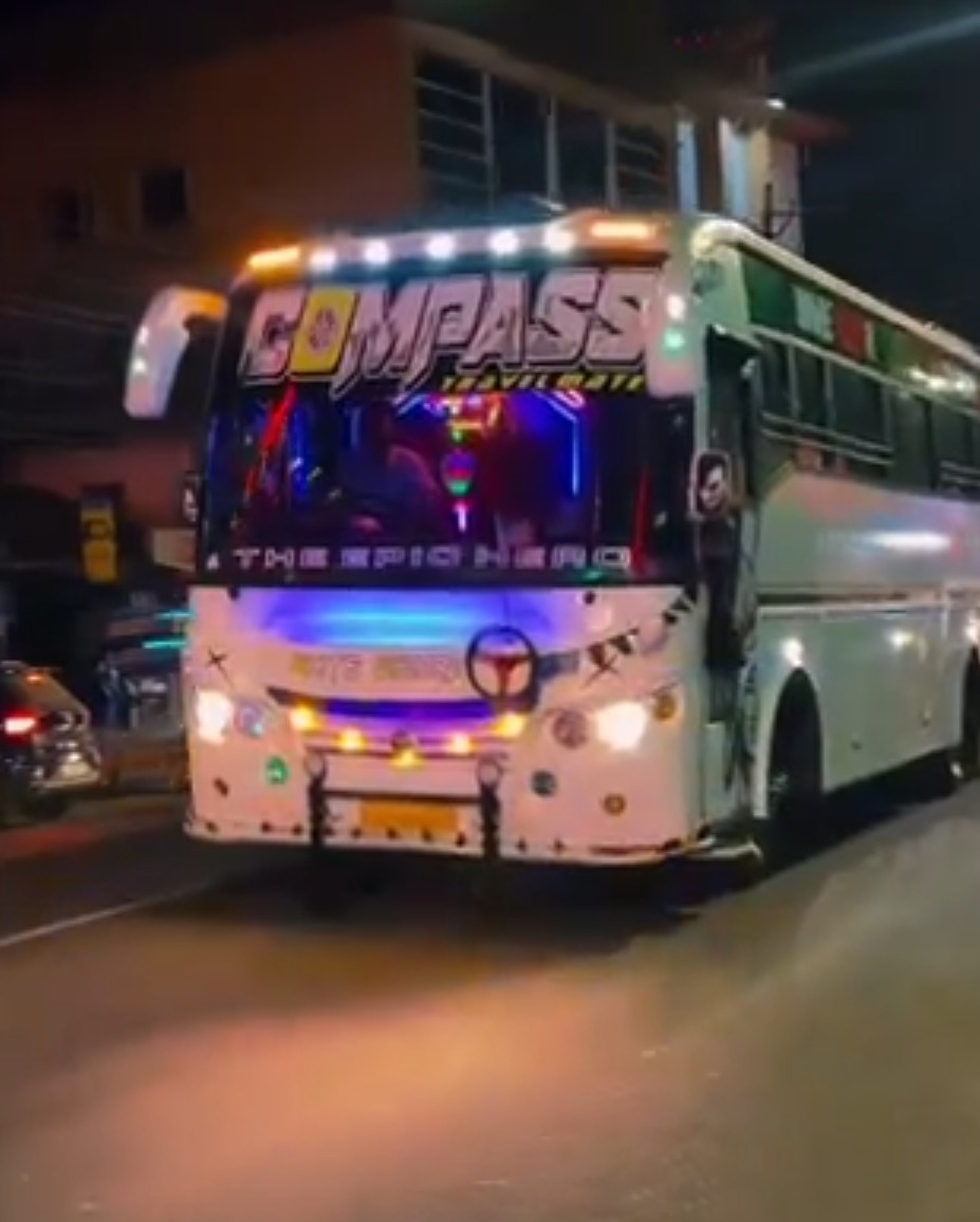 Tourist bus in wayanad Kalpetta, traveller in wayanad Kalpetta, Compass Travelmate