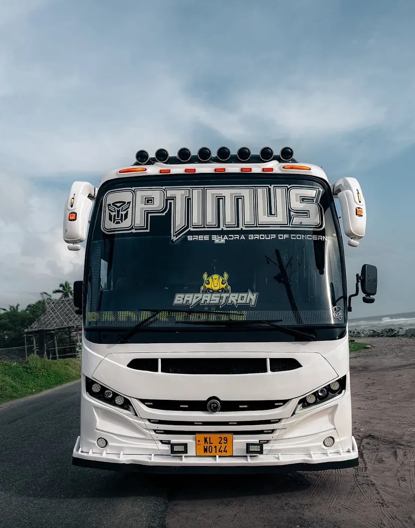 Tourist bus kollam paravoor, tourist bus service kollam paravoor, Optimus Travelvibes 