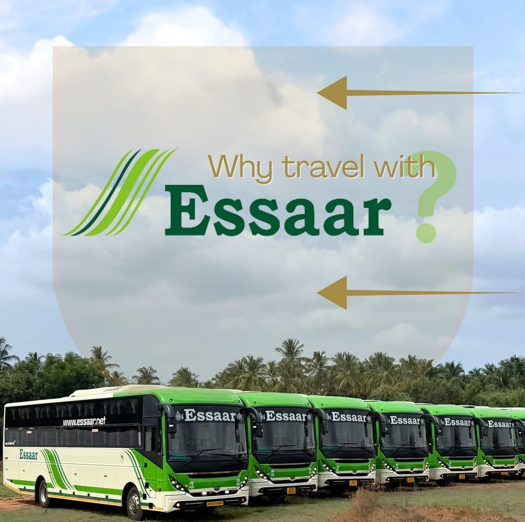 Premium bus service Coimbatore tamilnadu kerala, Essaar travel service Coimbatore 