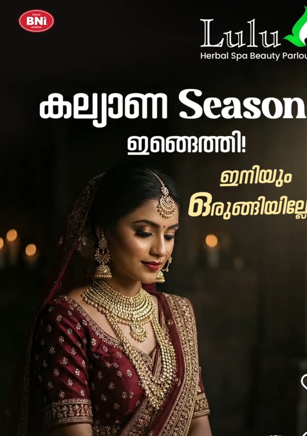 Beauty parlour thalassery,  bridal makeup studio thalassery 