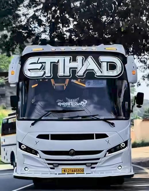 Tourist Bus Vithura, Tourist bus service trivandrum Vithura, Etihad Roadways