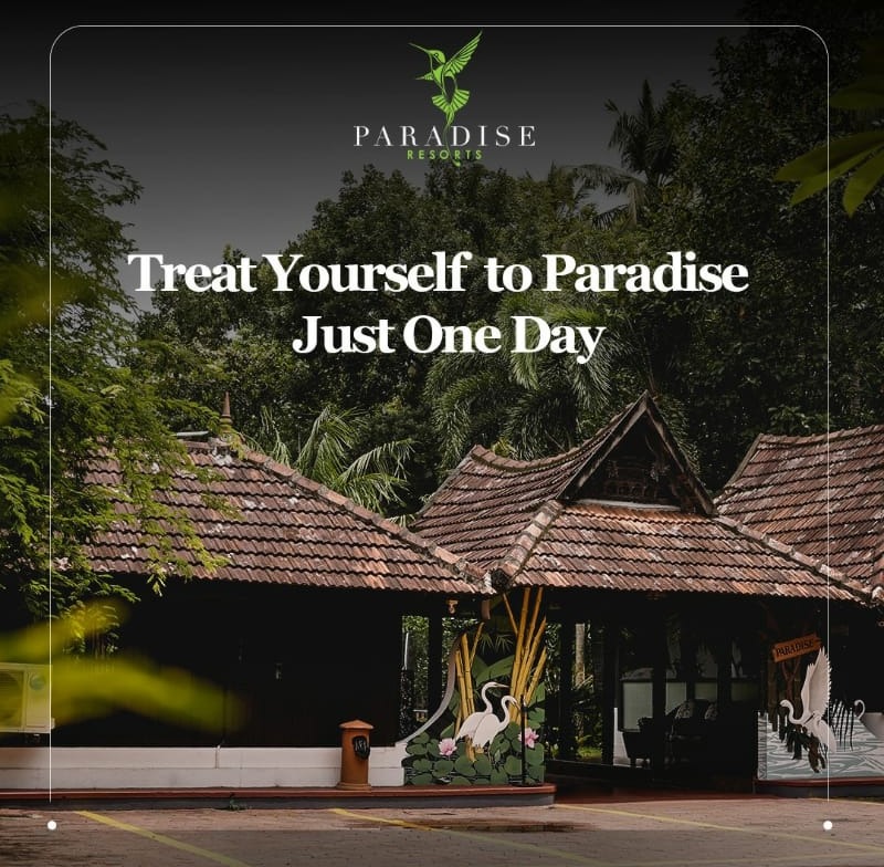 Resort in Kumarakom,Resort Kottayam Kumarakom , Paradise Resort