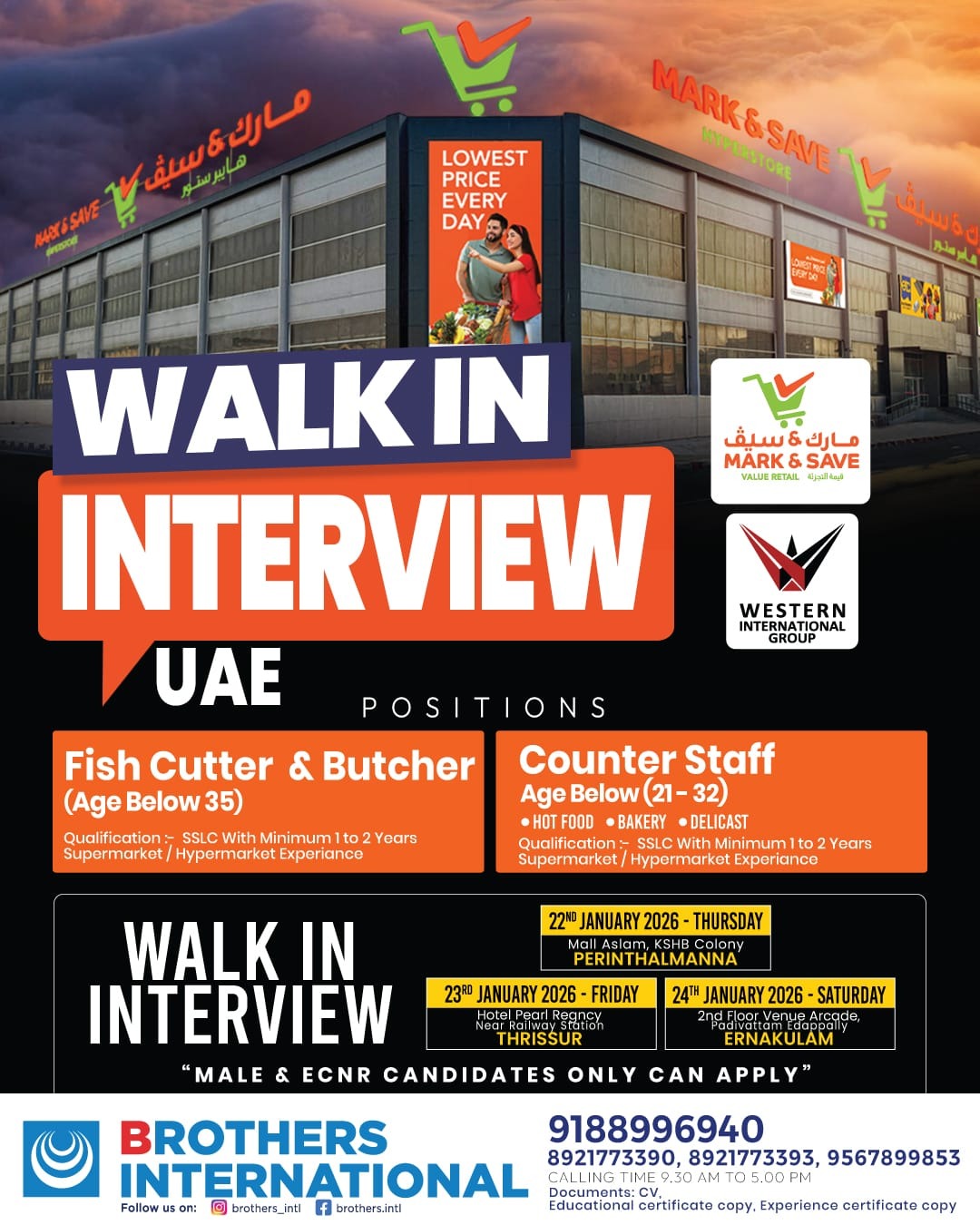 Job Vacancy in Middle East 