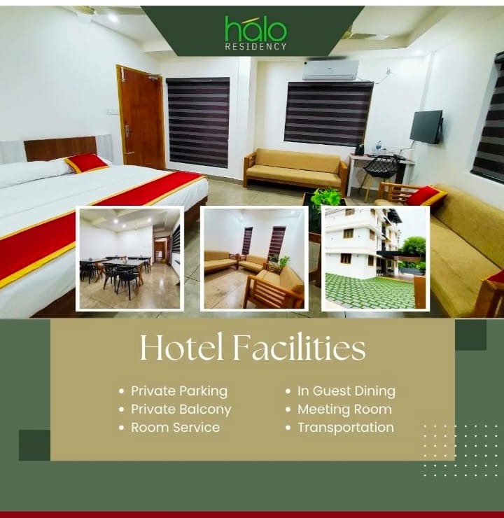Hotel in Thiruvankulam Kochi, Residency in Thiruvankulam Kochi,Stay in Thiruvankulam Kochi, Halo Residency 