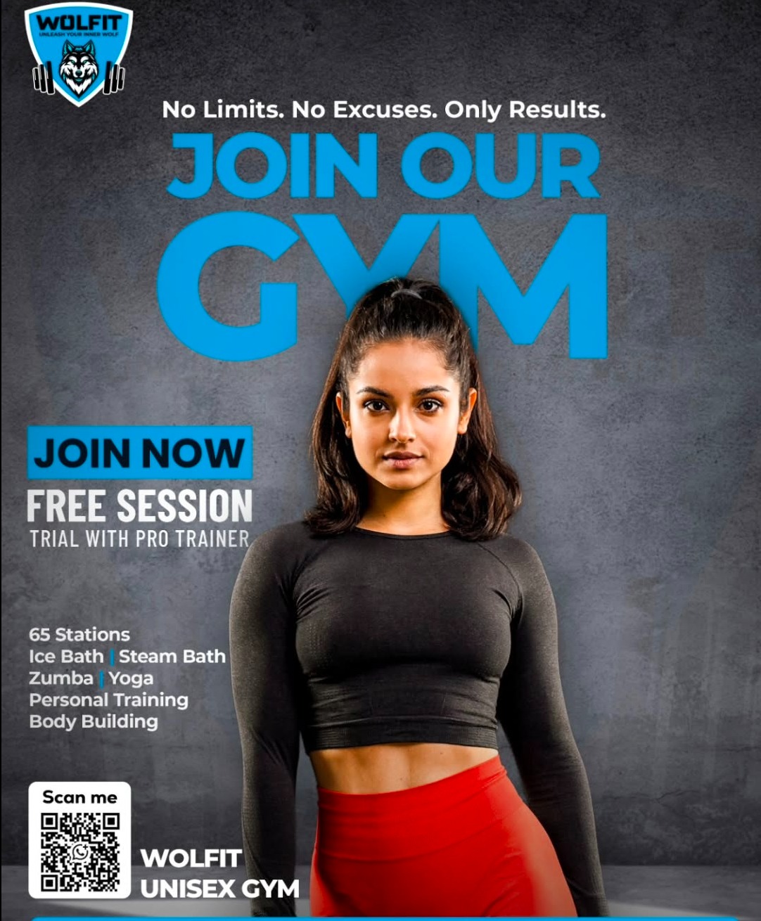 Best Gym Trivandrum,Premium Unisex Gym Trivandrum Ambalamukku,Wolfix Unisex Gym Trivandrum Ambalamukku