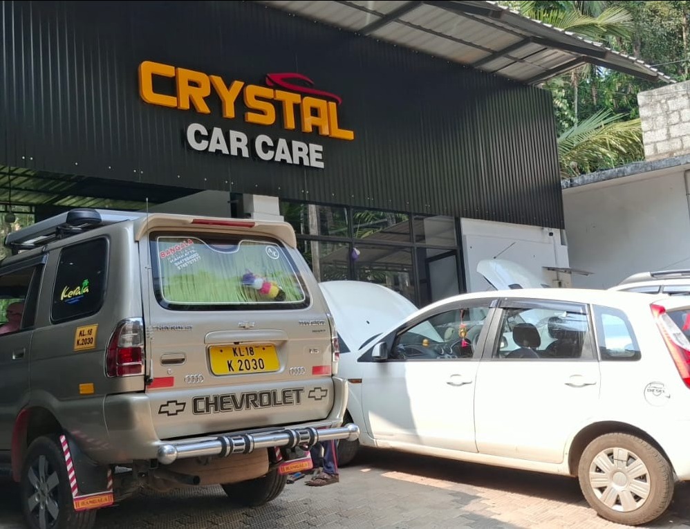 Car workshop aroor, car mechanic aroor, Crystal car care aroor nadakkumethal