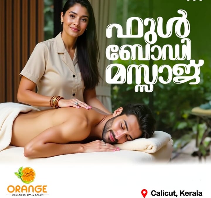 Spa Calicut,Wellness Spa Calicut, Unisex Spa and Salon Calicut,Orange wellness Spa & Salon Calicut