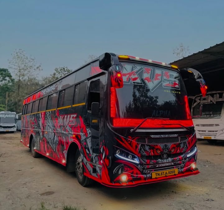 Tourist Bus Body Builders Kottappady Ernakulam,Tourist Bus Body Manufacturing  Kottappady Ernakulam,SM Automobiles 