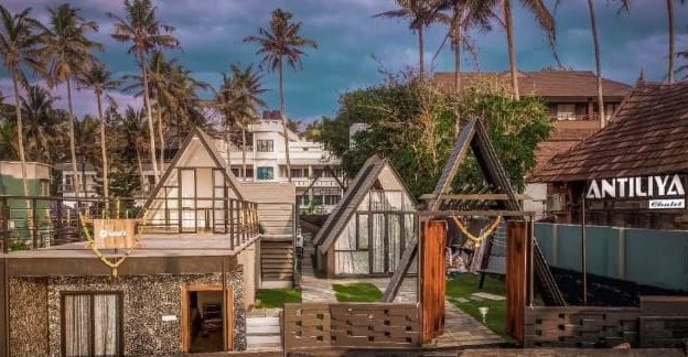 Beach Resort Varkala,Chalet Resort Varkala,Resort Varkala,Stay in Varkala,Antiliya Chalets  