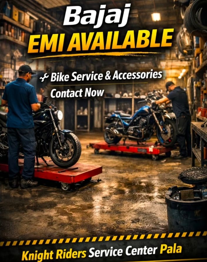 Bike Service Center Pala,Bike Workshop Pala,Helmet Shop Pala,Knight Riders Service Center Pala 