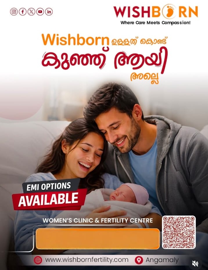 Fertility Clinic Angamaly,Womens Clinic Angamaly, IVF Center Angamaly,Wishborn Womens Clinic and Fertility Centre 