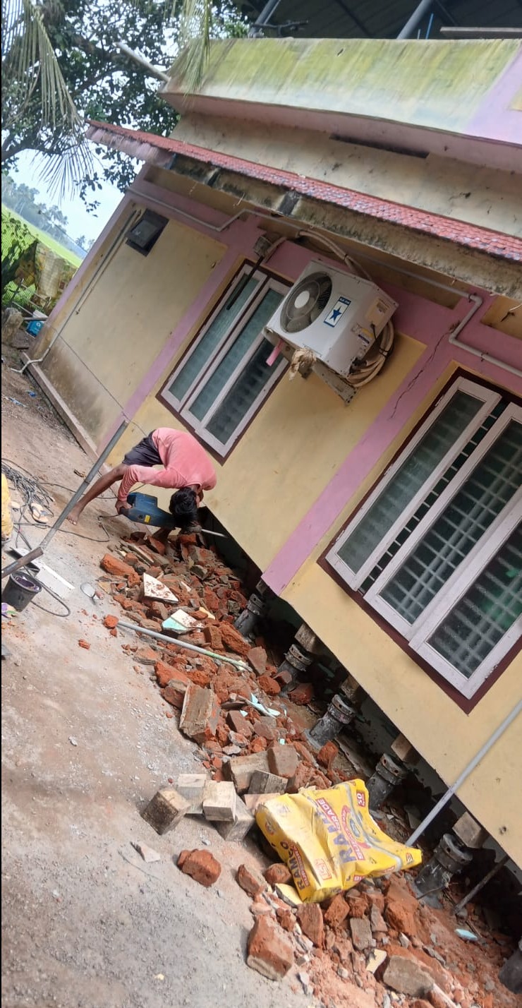 Building lifting service kerala,Building shifting service kerala, Prime Building Lifting Kerala 