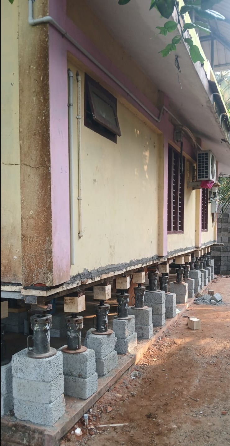 Building lifting service kerala,Building shifting service kerala, Prime Building Lifting Kerala 