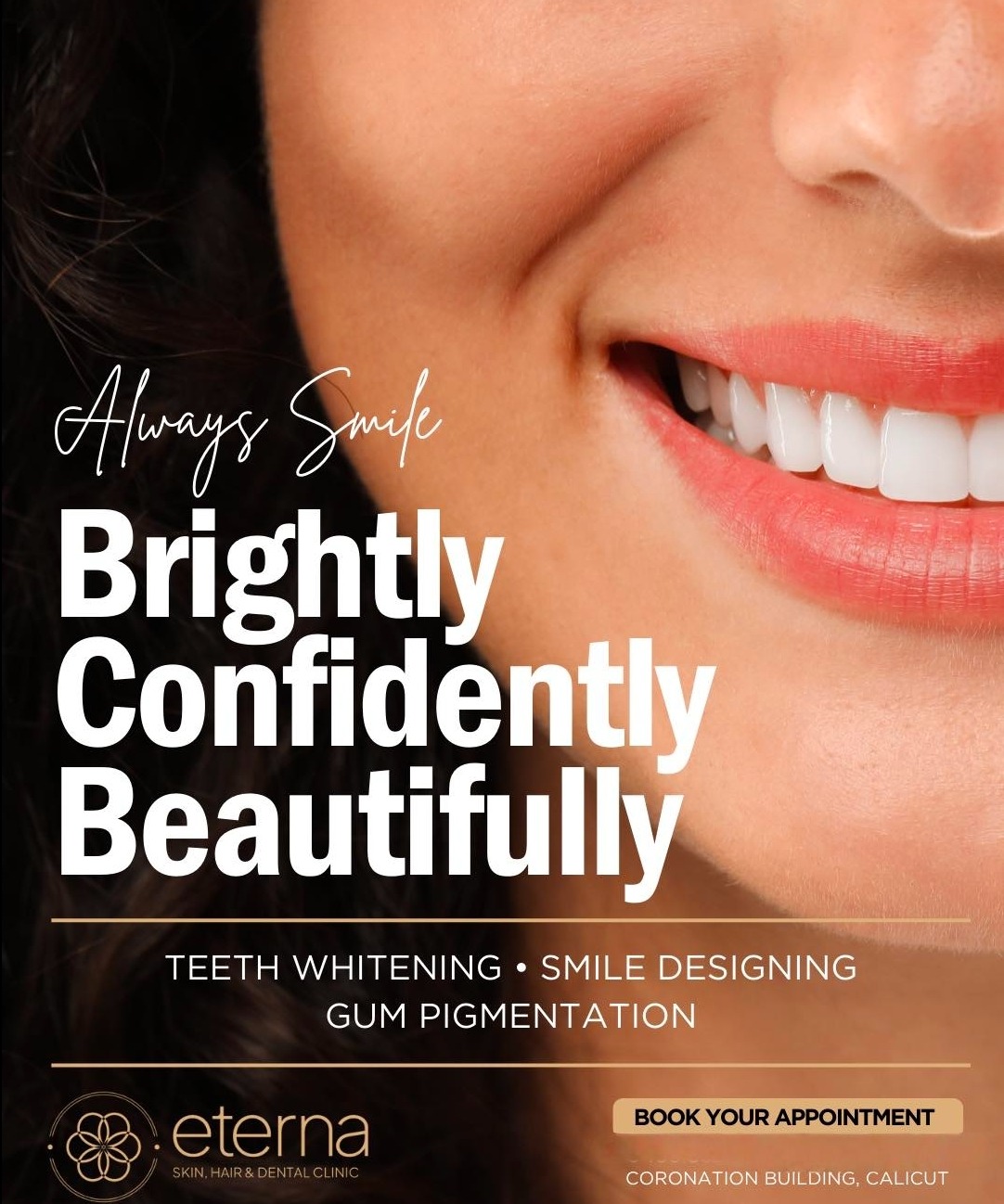 Skin care clinic calicut,Hair care clinic calicut, Dental clinic calicut,Eterna Skin Hair and Dental clinic