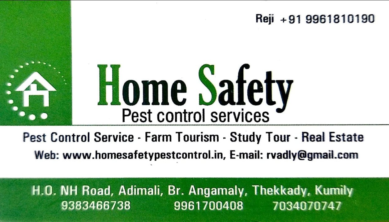 Pest Control Service Idukki,Termite Pest Control Service Idukki,Home Safety Pest Control Service 