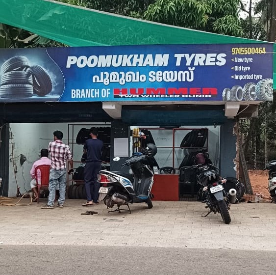 Tyre Shop Poomukham, Poomukham Tyres
