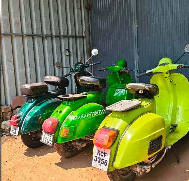 Scooter Restoration Service Tripunithura,Scooter Spare Parts and Sales Tripunithura,August Moto 