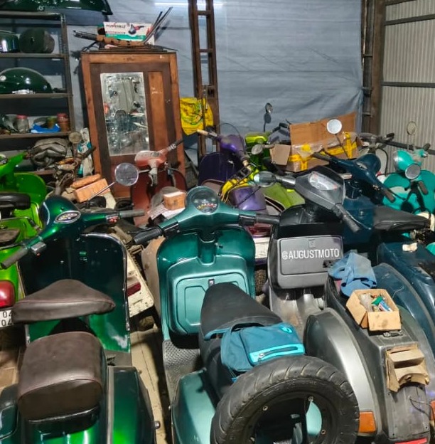 Scooter Restoration Service Tripunithura,Scooter Spare Parts and Sales Tripunithura,August Moto 