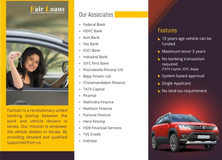 Vehicle Loan Consultant Calicut,Used Car Loans Calicut,Personal Loans Calicut,Fair Loans 