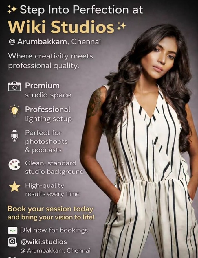 Premium studio  Chennai,Premium photography studio Arumbakkam Chennai,Wiki Studios 