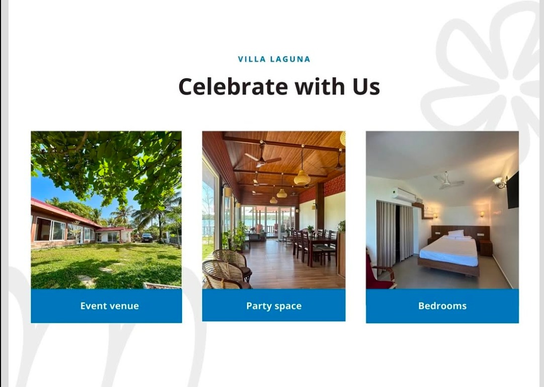 Beach Resort Thanni Kollam,Villa Stay Thanni Kollam,Villa Laguna 