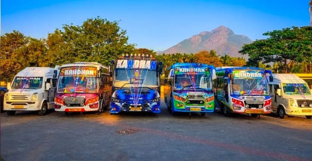 Tourist bus service Coimbatore,Traveller service Coimbatore,Tourist bus service Mettupalayam,Traveller service Mettupalayam,Kandhan Travels 