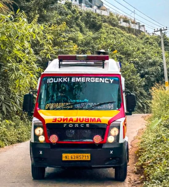 Ambulance  Service Idukki,ICU Ambulance Idukki,Cheruthoni ,Chelachuvadu ,Kanjikuzhy Vannappuram,Idukki Emergency 