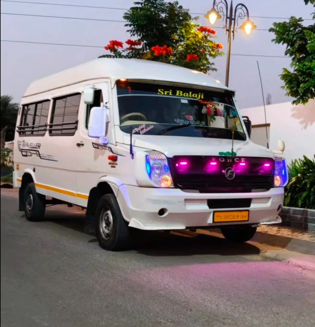 Urbania Rental Coimbatore, Tempo Traveller Rental Coimbatore,Bus Rental Coimbatore,Car Rental Coimbatore,Sri Balaji Travels 