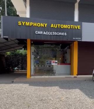 Car accessories shop in Kodakara, Car audio system Security& Gps center Kodakara, Symphony automotive