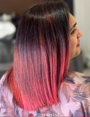 Beauty salon in Kottakkal, Ladies beauty parlour Kottakkal, Bridal makeup Studio Kottakkal, Red rose 