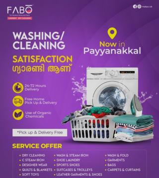  Laundry service Payyanakkal Calicut,  Laundry  doorstep Pickup and delivery  Payyanakkal Calicut, ​Fabo Laundry & Dry Cleaning Payyanakkal 