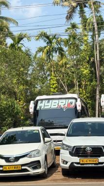 Tourist bus service Kodungallur , Taxi service Kodungallur, Tourist bus Taxi and traveller booking service Kodungallur,  Hybrid Holidays 