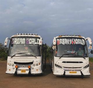 Tourist bus Traveller Taxi service Iritty, Tourist bus Taxi Traveller booking Ulikkal Payyavoor Peravoor Iritty, ​Dream World Holidays 