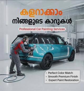 Auto detailing Service Edakkad, Car denting & painting Kozhikode, PPF Sunfilm Ceramic Graphene coating & Underbody coating Kozhikode, ​Autocare 